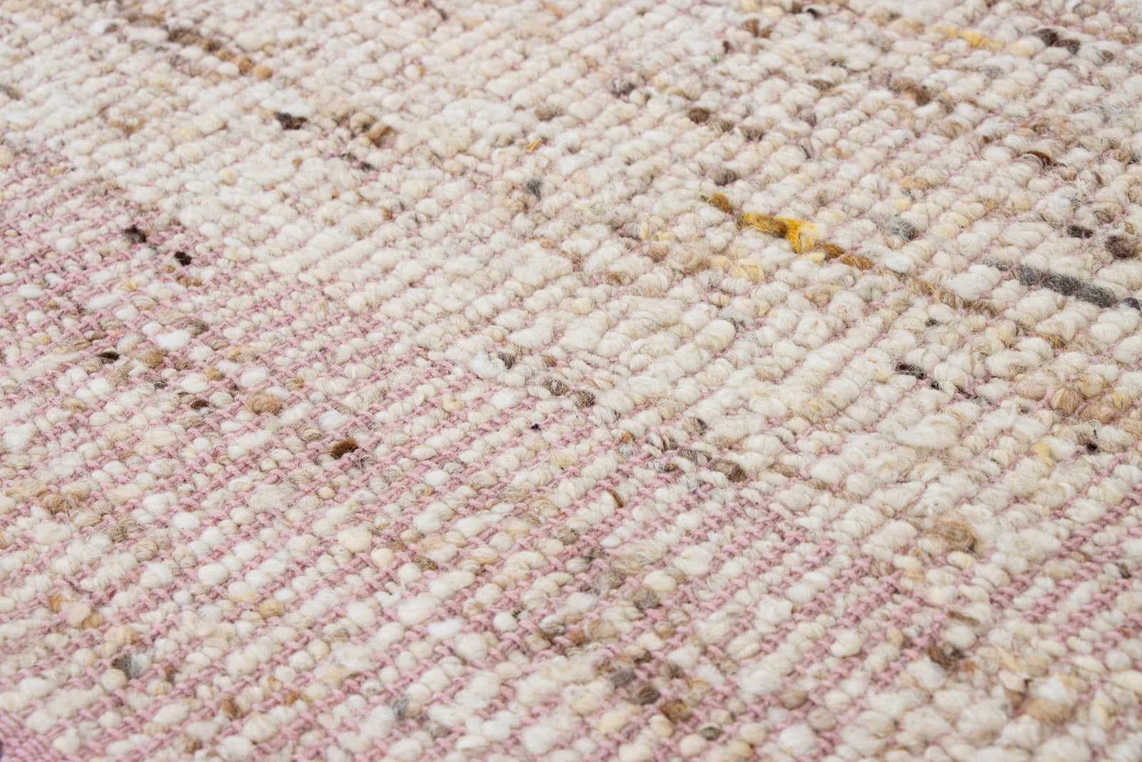 Flatweave Rug, Pink - Halo in blush - Revival™