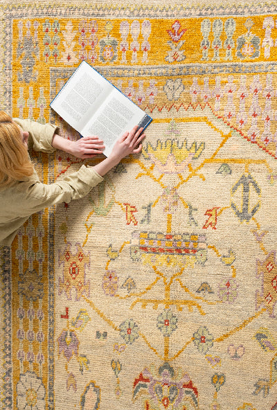 Oushak and Persian-style Rugs