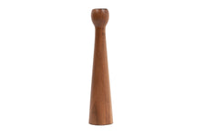 Handturned Wood Candlestick - natural STA