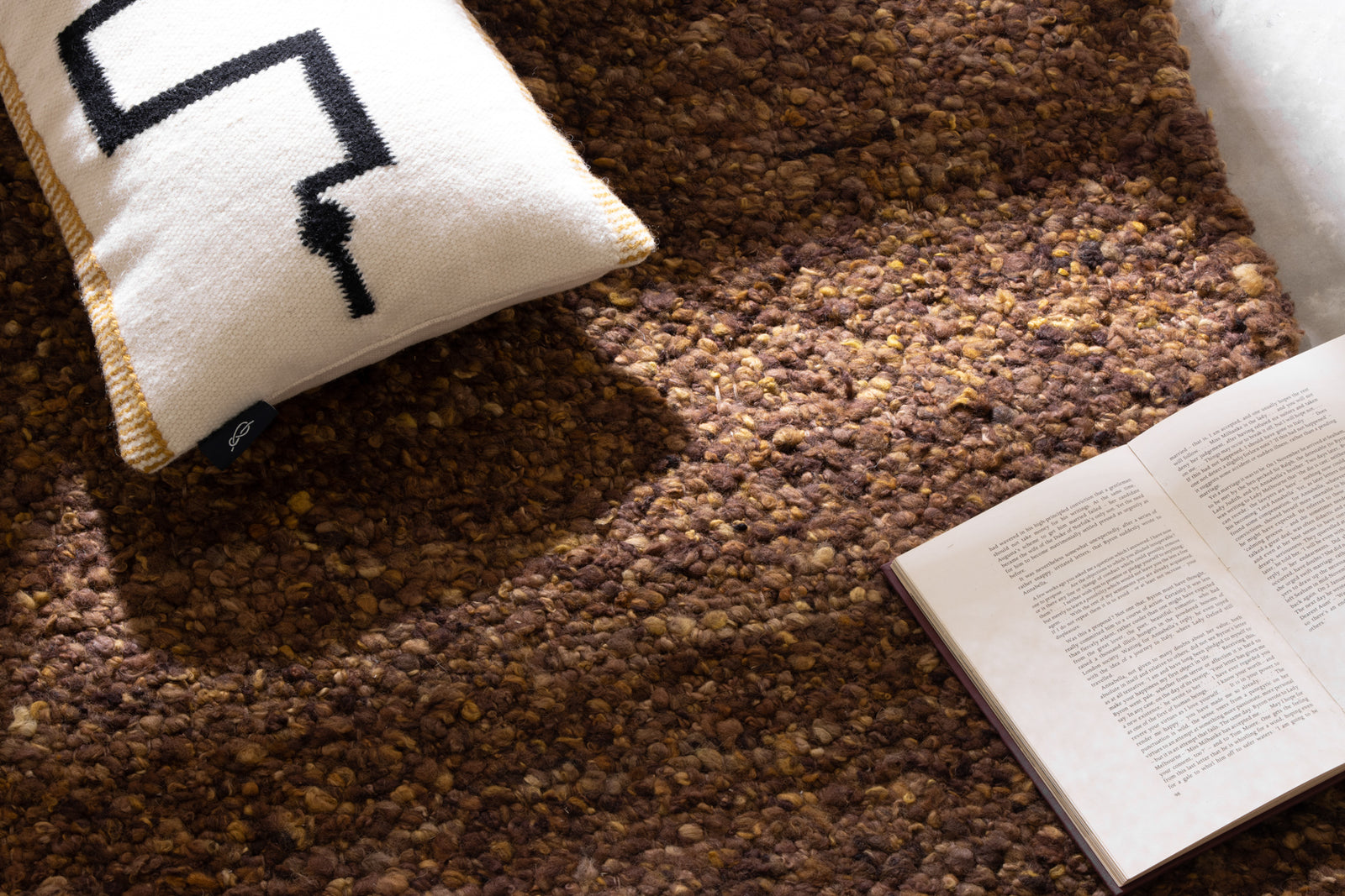 Flatweave Rug, Cream - Sweater rug in oat - Revival™
