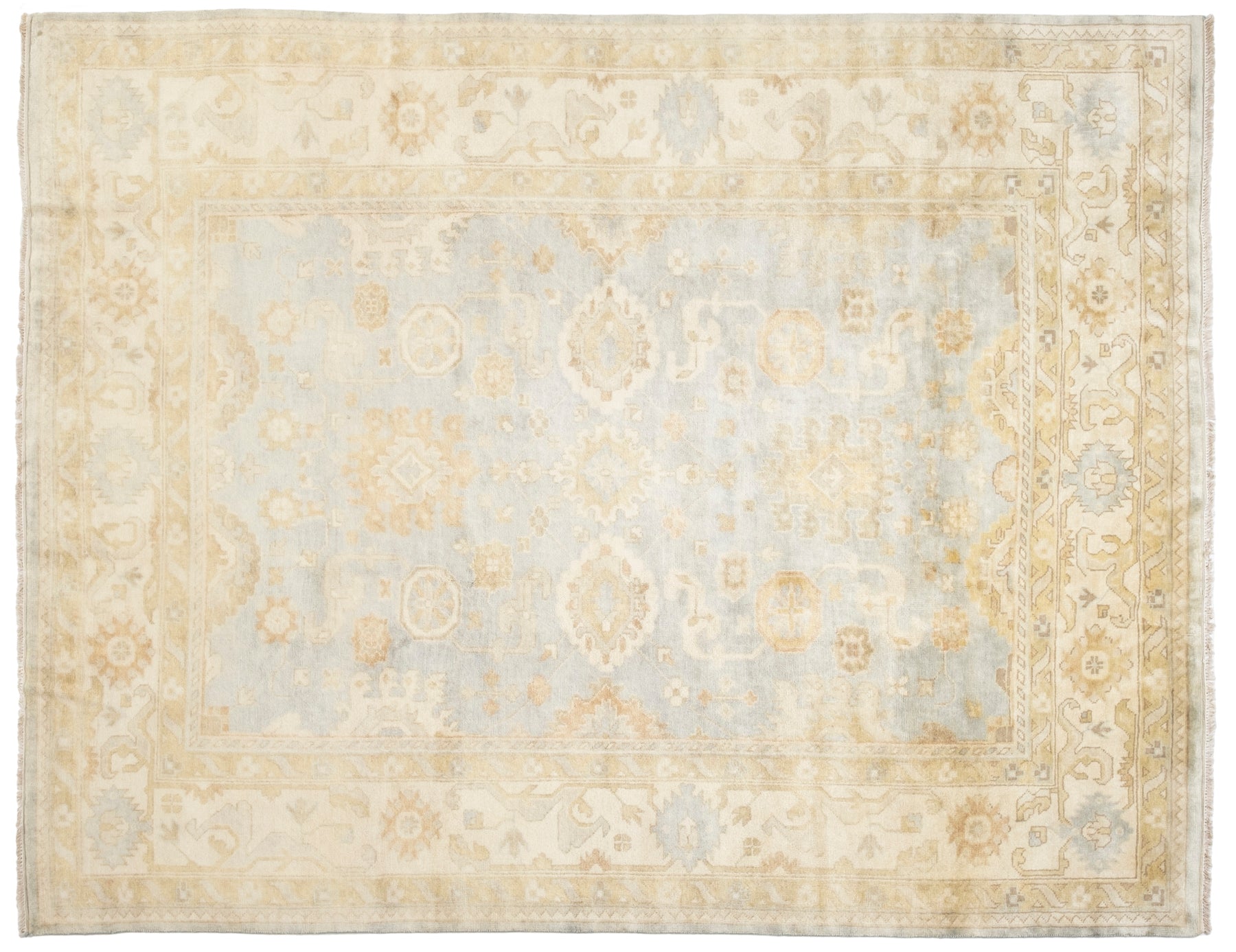 9' X 12' Turkish Rug, Beige - Harding - Revival™