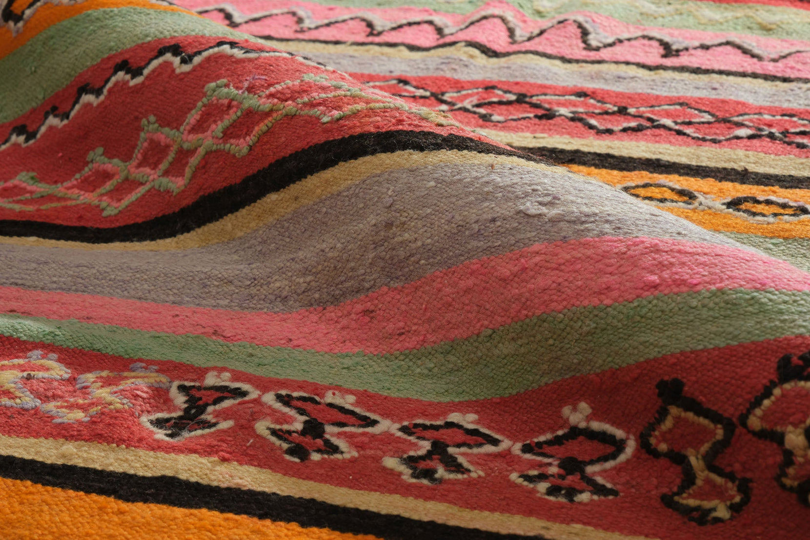 Hand-Woven Turkish Kilim Hallway Runner 100% Wool Flatweave Kilim Rug –  Classic World Oriental Rugs