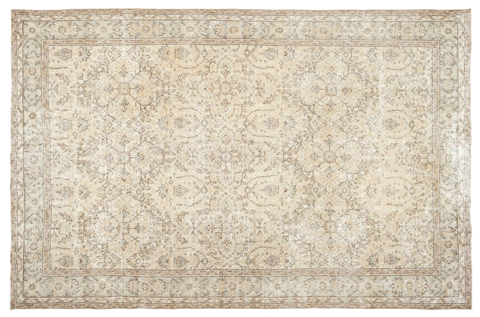 Vintage Distressed Rug Uriel